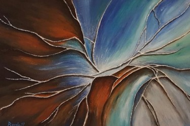 Pintura titulada "Mareas" por Ravelo, Obra de arte original