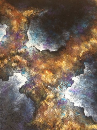 Pintura titulada "Hervideros" por Ravelo, Obra de arte original