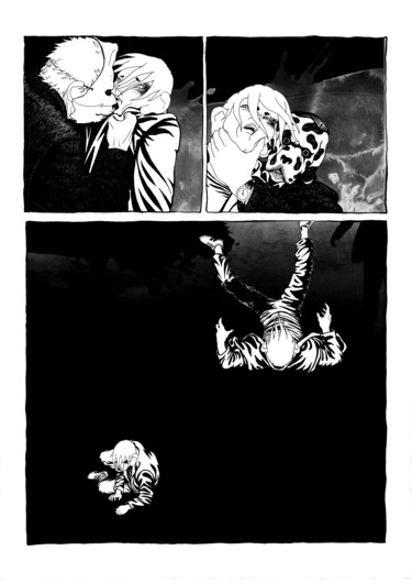 Dessin intitulée "p63" par Sébastien Bocquet, Œuvre d'art originale