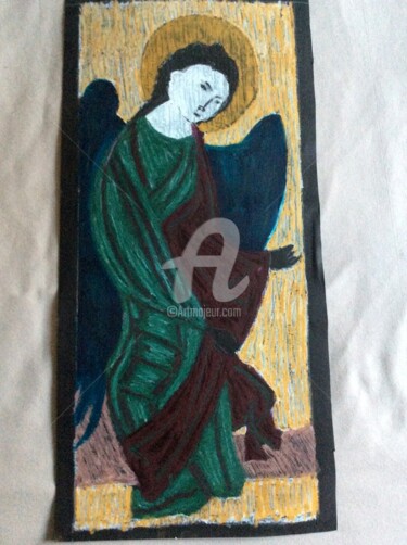 Peinture intitulée "l'Ange" par Pascal, Œuvre d'art originale