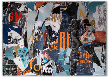 Peinture intitulée "Rain" par Juliette Gallas, Œuvre d'art originale, Autre