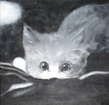 Peinture intitulée "Grisouille" par Philippe Rabouille (Raph), Œuvre d'art originale, Acrylique