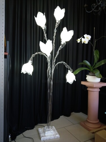 Lampadaire  6 tulipes