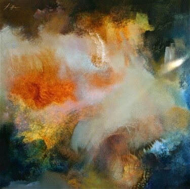 Peinture intitulée "TOO BOOTIS" par Nelly Kieffer, Œuvre d'art originale, Huile Monté sur Châssis en bois