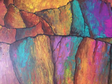 Pintura titulada "Colores" por Ravelo, Obra de arte original