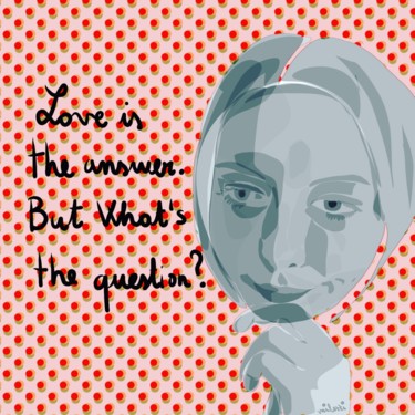 Arte digitale intitolato "The question" da Alessandro Milozzi, Opera d'arte originale