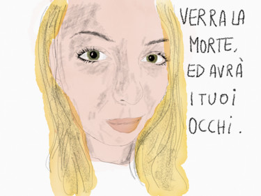 Arte digitale intitolato "Parole" da Alessandro Milozzi, Opera d'arte originale