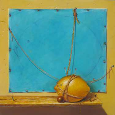 Painting titled "rêve de poisson" by Philippe Vercellotti, Original Artwork, Acrylic