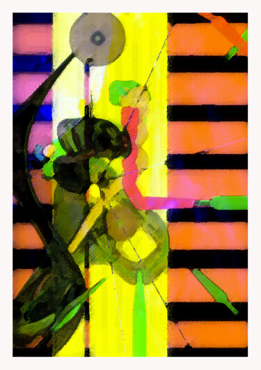 Peinture intitulée "Explosion de vie" par Emma Laroche, Œuvre d'art originale