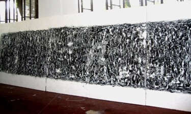 Painting titled "Detail, "penitensya…" by Sio Montera, Original Artwork