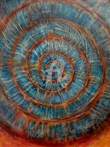 Painting titled "Organum" by Noche, Original Artwork, Acrylic