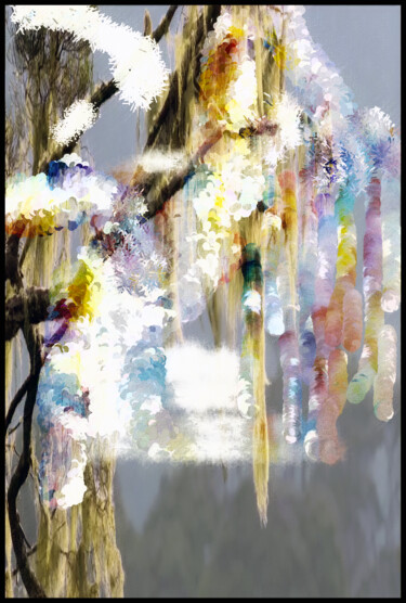 Peinture intitulée "Cascades" par Emma Laroche, Œuvre d'art originale