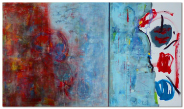 Peinture intitulée "Naissance des pieuv…" par Juliette Gallas, Œuvre d'art originale, Acrylique
