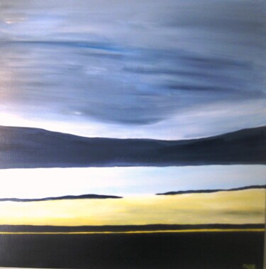 Peinture intitulée "Le Lac" par Philippe Rabouille (Raph), Œuvre d'art originale, Acrylique