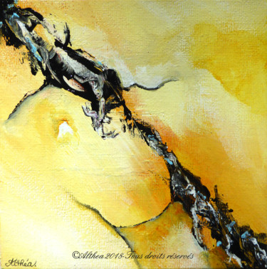 Malerei mit dem Titel "Zen 2" von Althea, Original-Kunstwerk, Acryl