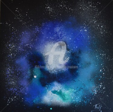Peinture intitulée "Etoile" par Frederic Janssens (Fredj), Œuvre d'art originale, Acrylique