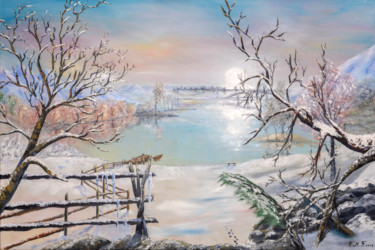 Des pas dans la neige