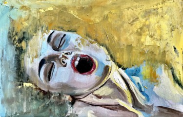 Painting titled "lorgasme.jpg" by Florian Leu, Original Artwork, Oil