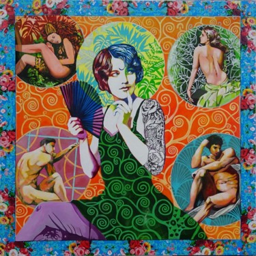 Peinture intitulée "L'ombre d'un doute" par Gerard Picard, Œuvre d'art originale