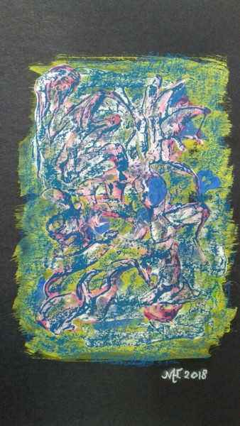 Schilderij getiteld "20180502-122258.jpg" door Marianne Huizinga, Origineel Kunstwerk