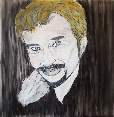 Tableau sur toile Johnny Hallyday