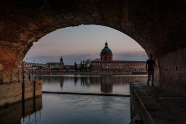 Photographie intitulée "Berge de Garonne" par Nicolas Bernié, Œuvre d'art originale
