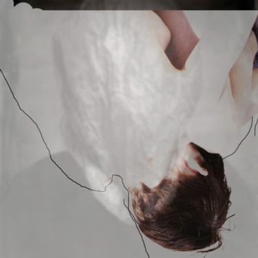 Digital Arts titled "derrière toi" by Ln Le Cheviller, Original Artwork, Digital Painting