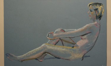 Dessin intitulée "N°281  Boticelli XXI" par R. Cavalié, Œuvre d'art originale, Pastel