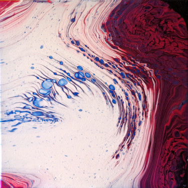 Peinture intitulée ""L'oeil d'Isis"" par Adina De Souzy, Œuvre d'art originale