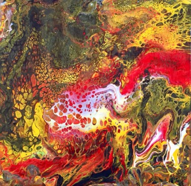 Peinture intitulée ""Le Monarch"" par Adina De Souzy, Œuvre d'art originale
