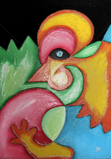 Digital Arts titled "CROQUIS II "5" la p…" by Sara Musseau, Original Artwork, Digital Painting