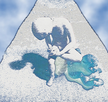 数字艺术 标题为“above-some-clouds.p…” 由Ariel Velez, 原创艺术品, 数字油画