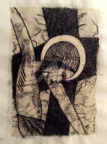 Peinture intitulée "Christ" par Pascal, Œuvre d'art originale