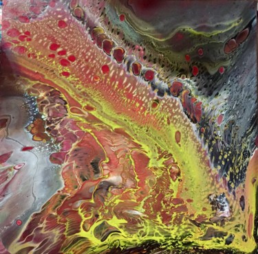 Peinture intitulée "« Le Mekong »" par Adina De Souzy, Œuvre d'art originale