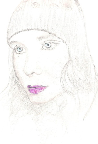 Dessin intitulée "croquis-sans-titre.…" par Patrick Nevoso, Œuvre d'art originale, Graphite