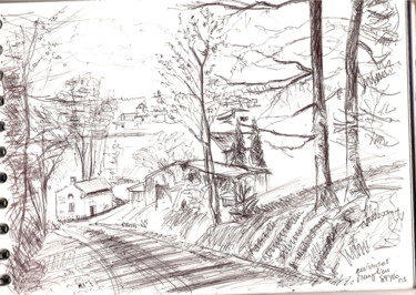 Dessin intitulée "la-comte.jpg" par Patrick Nevoso, Œuvre d'art originale