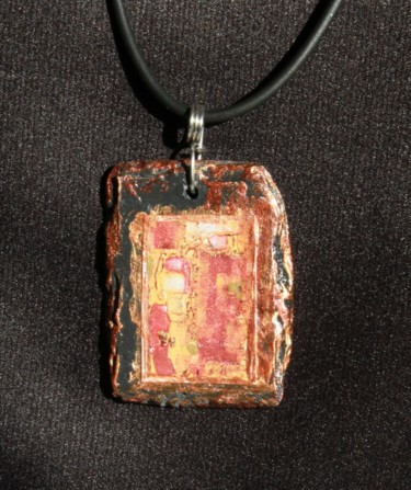 Design titled "Collier en ardoise…" by S Eymond Laritaz, Original Artwork, Necklaces