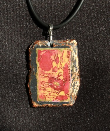 Design titled "Collier en ardoise…" by S Eymond Laritaz, Original Artwork, Necklaces