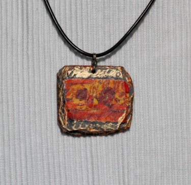 Design titled "ocre-4" by S Eymond Laritaz, Original Artwork, Necklaces