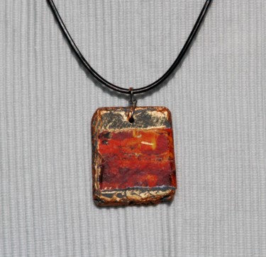 Design titled "ocre-7" by S Eymond Laritaz, Original Artwork, Necklaces