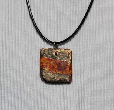 Design titled "ocre-10" by S Eymond Laritaz, Original Artwork, Necklaces