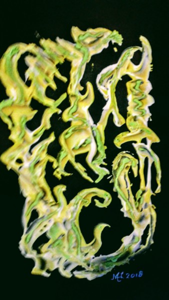 Schilderij getiteld "20180513-115836.jpg" door Marianne Huizinga, Origineel Kunstwerk