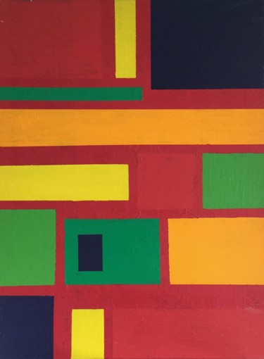 Colors Peinture intitulée "Colors" par Dominique Danguy, Œuvre d'art originale, Acrylique