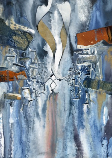 제목이 "in-between-migratio…"인 미술작품 Hugues Breton로, 원작, 수채화