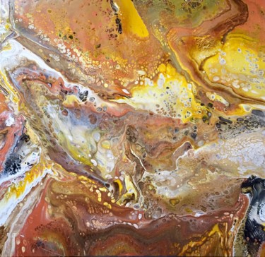 Peinture intitulée "« Sables mouvants »" par Adina De Souzy, Œuvre d'art originale