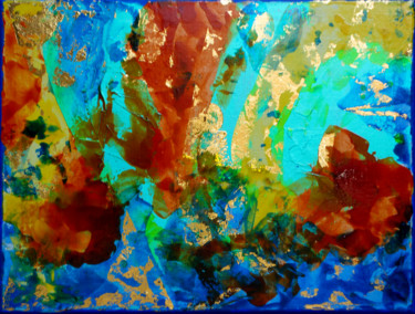 Peinture intitulée "Etre... - To be..." par Sophie Queuniez, Œuvre d'art originale, Acrylique