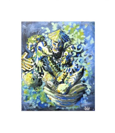 Painting titled "Breaking with the c…" by Black Wonders Ent., Original Artwork, Acrylic