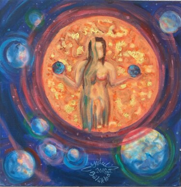 绘画 标题为“Power of Woman” 由Erdal Bölükbaşı, 原创艺术品, 丙烯
