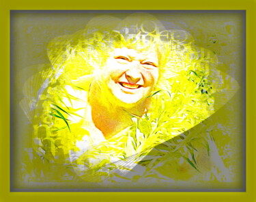Digital Arts titled "Лена Lena22" by Dima Dima Vil Ms Wilms (Rok Zivopisec Rock Painter), Original Artwork, 2D Digital Work
