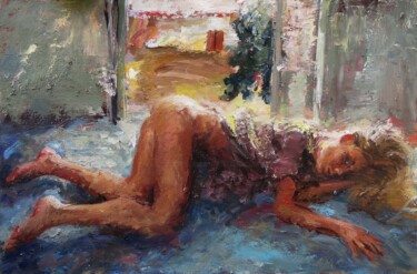 제목이 "Le sud"인 미술작품 Manuel Leonardi로, 원작, 기름